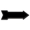Signmission Black Arrow Decal Funny Home Decor 24in Wide D-A-8-999942 - alternate 1